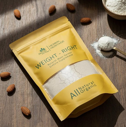 Herbal Heritage WEIGHT-RIGHT – Natural Mass Gainer