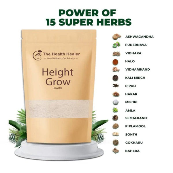 BUY 1 GET 1 FREE | The Health Healer – Height Grow Powder (2 Month Plan)
