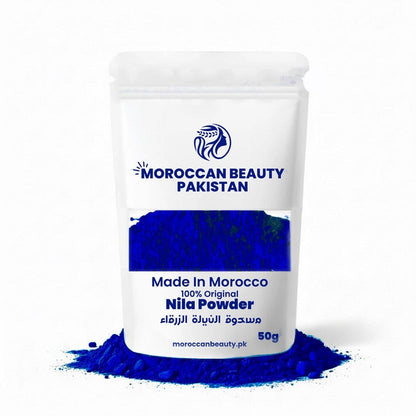Moroccan Beauty Nila Powder – Premium Blue Nila Skin Brightening Powder