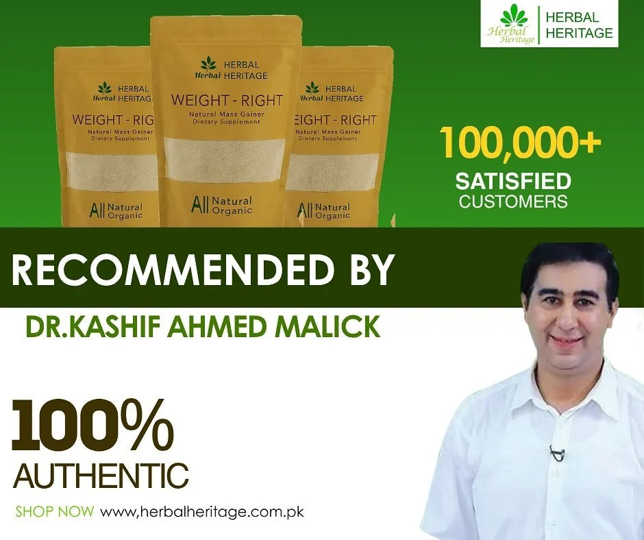Herbal Heritage WEIGHT-RIGHT – Natural Mass Gainer
