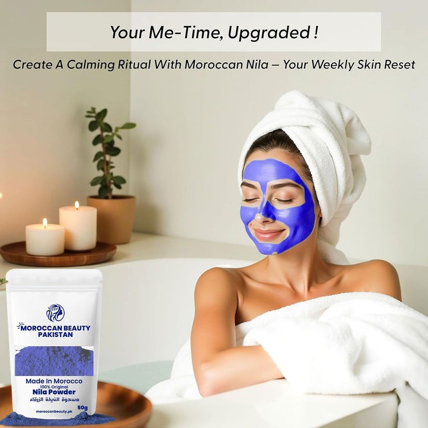 Moroccan Beauty Nila Powder – Premium Blue Nila Skin Brightening Powder